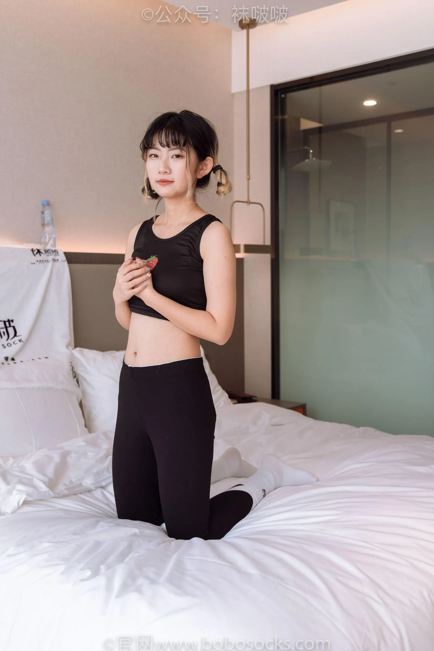 [BoBoSocks袜啵啵]NO.059 砂糖-AJ板鞋、白棉袜、裸足 [142P]插图4